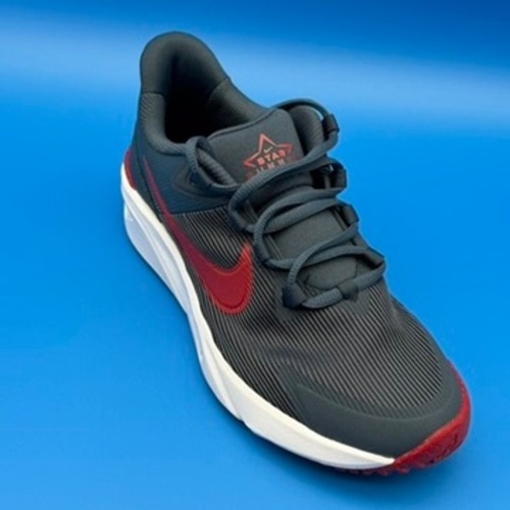 Nike‎ Star Runner 4 NN Thunder Blue Gym Red DX7615-406 5.5Y 7W